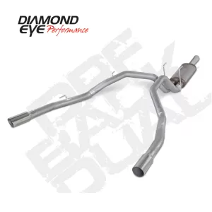 2014-2017 Ram 3.0L Diesel 1500 Aluminized DPF Back Dual Exhaust