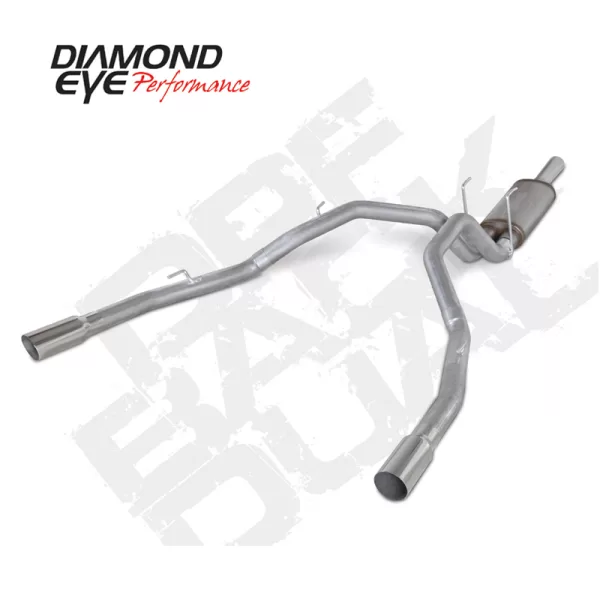 2014-2017 Ram 3.0L Diesel 1500 Aluminized DPF Back Dual Exhaust
