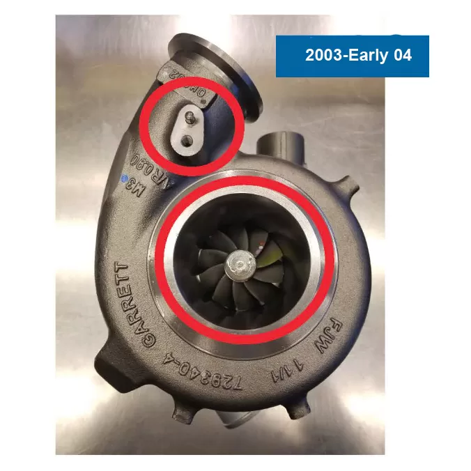 2003-Early 2004 Ford 6.0L Power Stroke Diesel Garrett Turbo New - Image 3