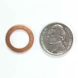 12 mm Banjo Bolt Sealing Ring — Copper Washer