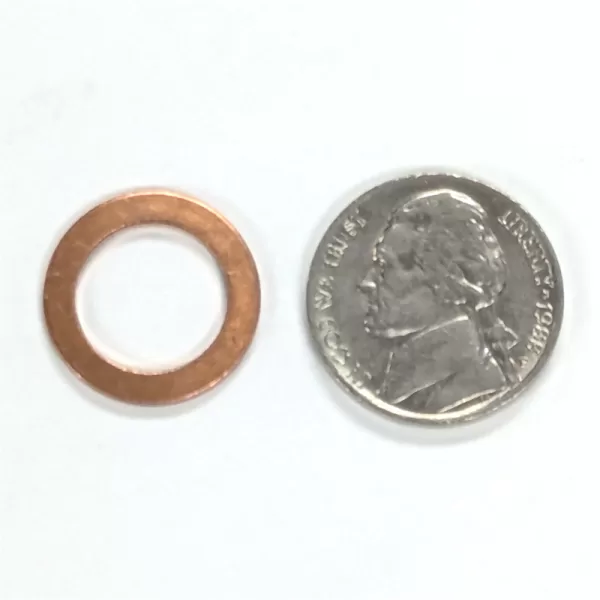 12 mm Banjo Bolt Sealing Ring — Copper Washer